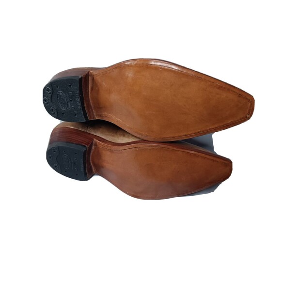 Handcrafted Kilim & Leather Boots Woven South Western Women's Size 41 | US 10 - Picture 10 of 13